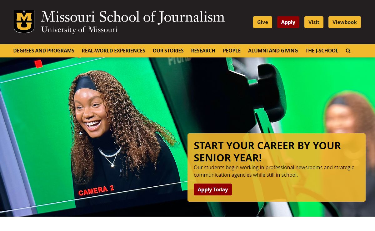 Mizzou School of Journalism: Excellence in Media Education