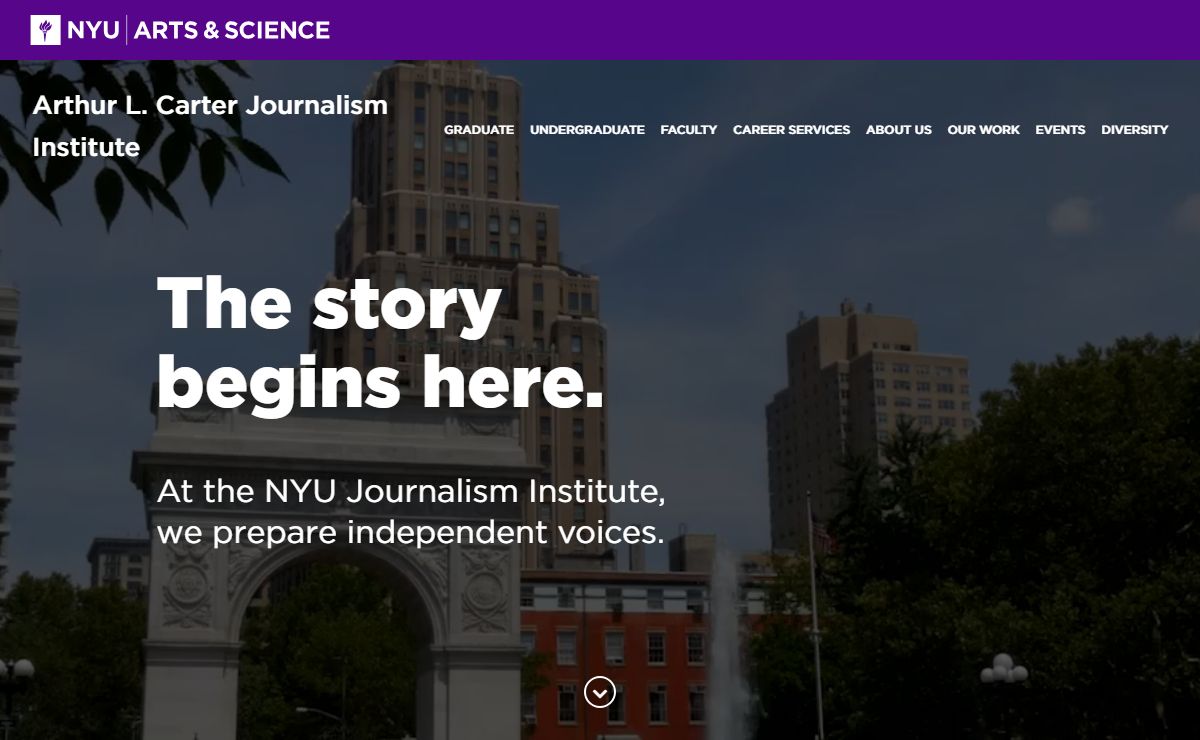 NYU Journalism - Arthur L. Carter Journalism Institute