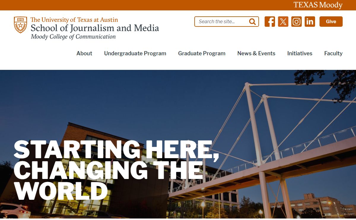 Welcome to the School of Journalism | School of Journalism and Media