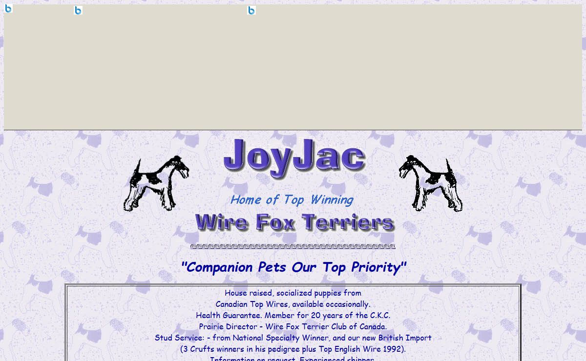 JoyJac Wire Fox Terrier Kennels