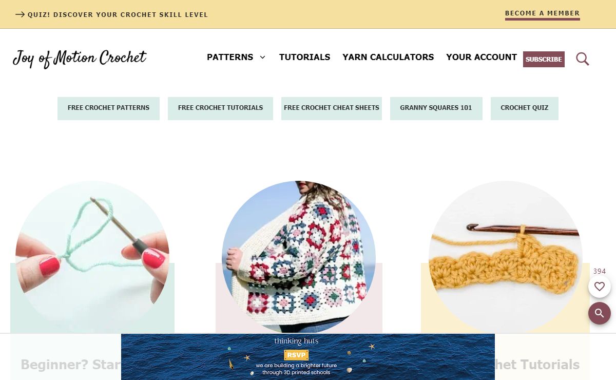 Joy of Motion Crochet - Crochet Patterns, Tips & Tutorials