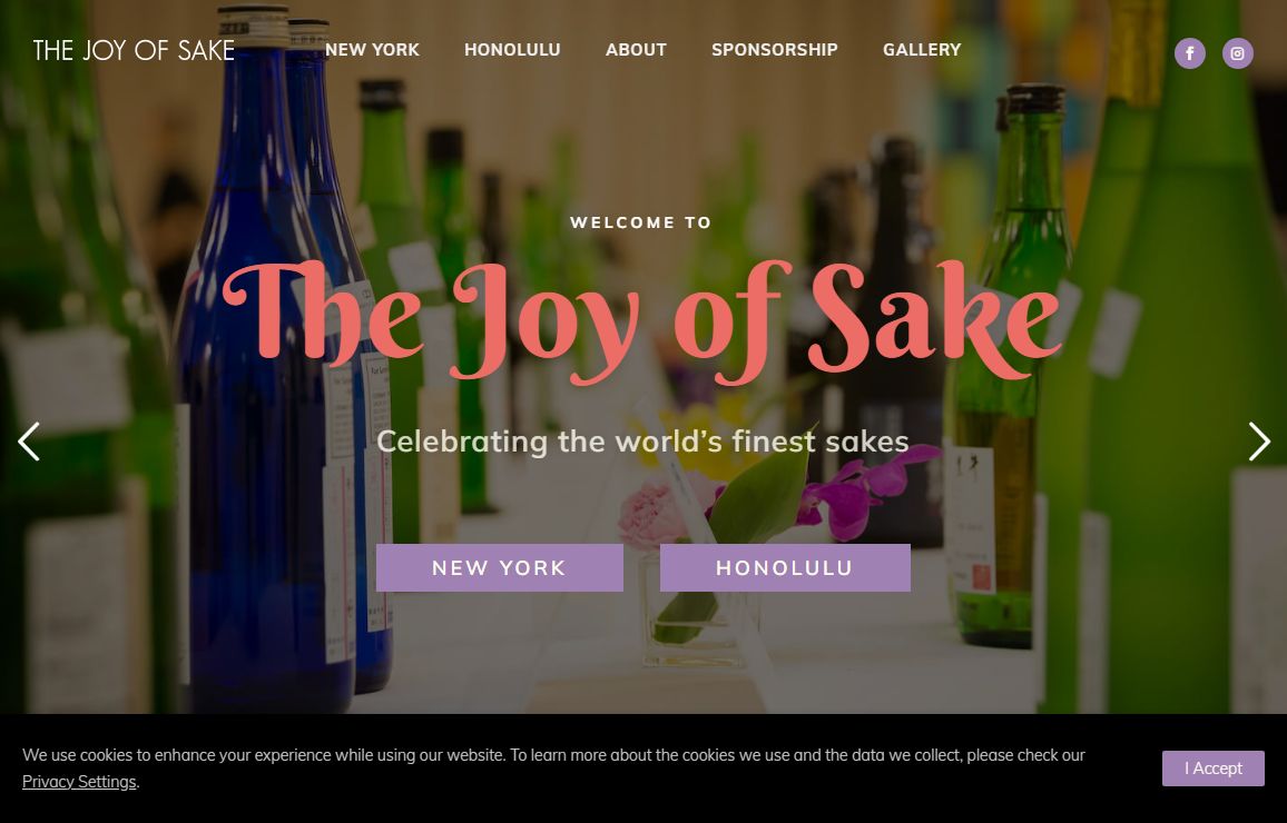 Home - The Joy of Sake