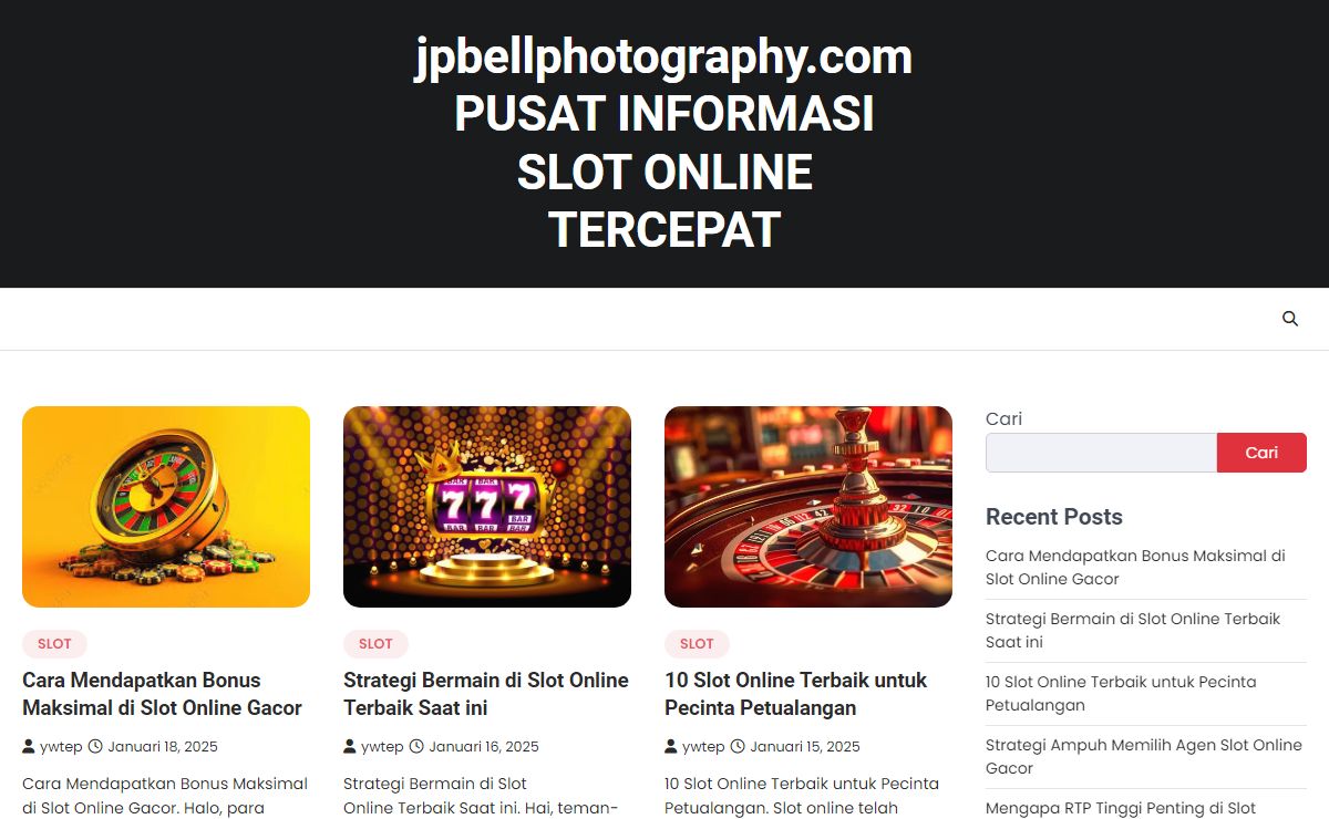jpbellphotography.com PUSAT INFORMASI SLOT ONLINE TERCEPAT -