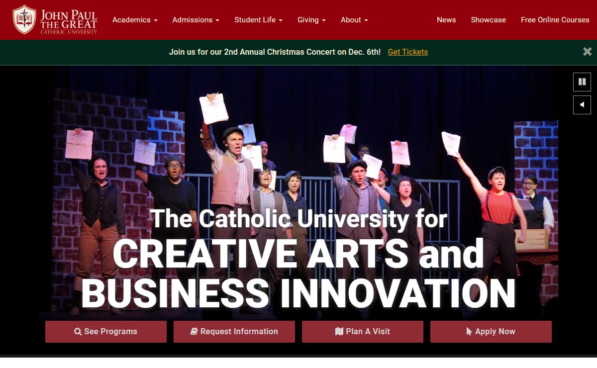 John Paul the Great Catholic University | JPCatholic