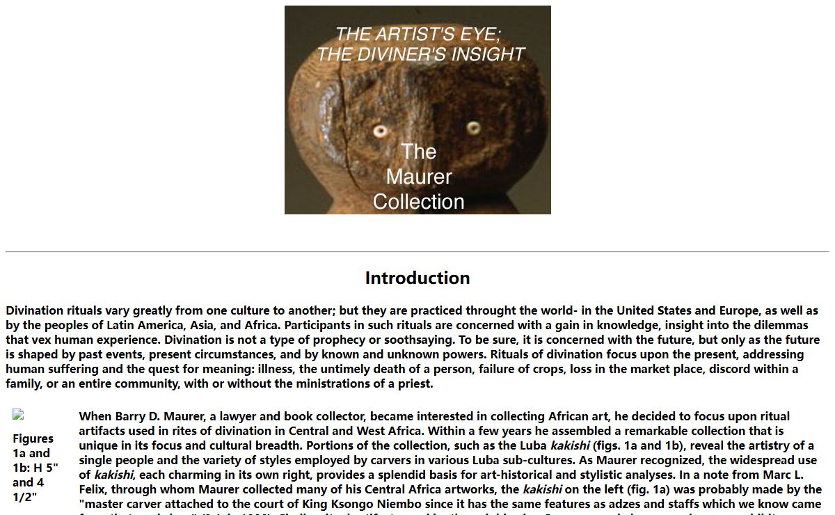 The Maurer Collection