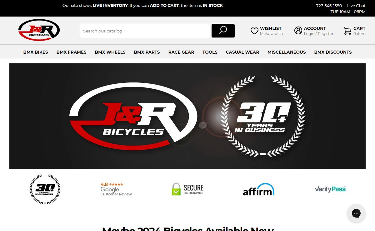 J&R Bicycles is the original BMX Super Store – J&R Bicycles, Inc.