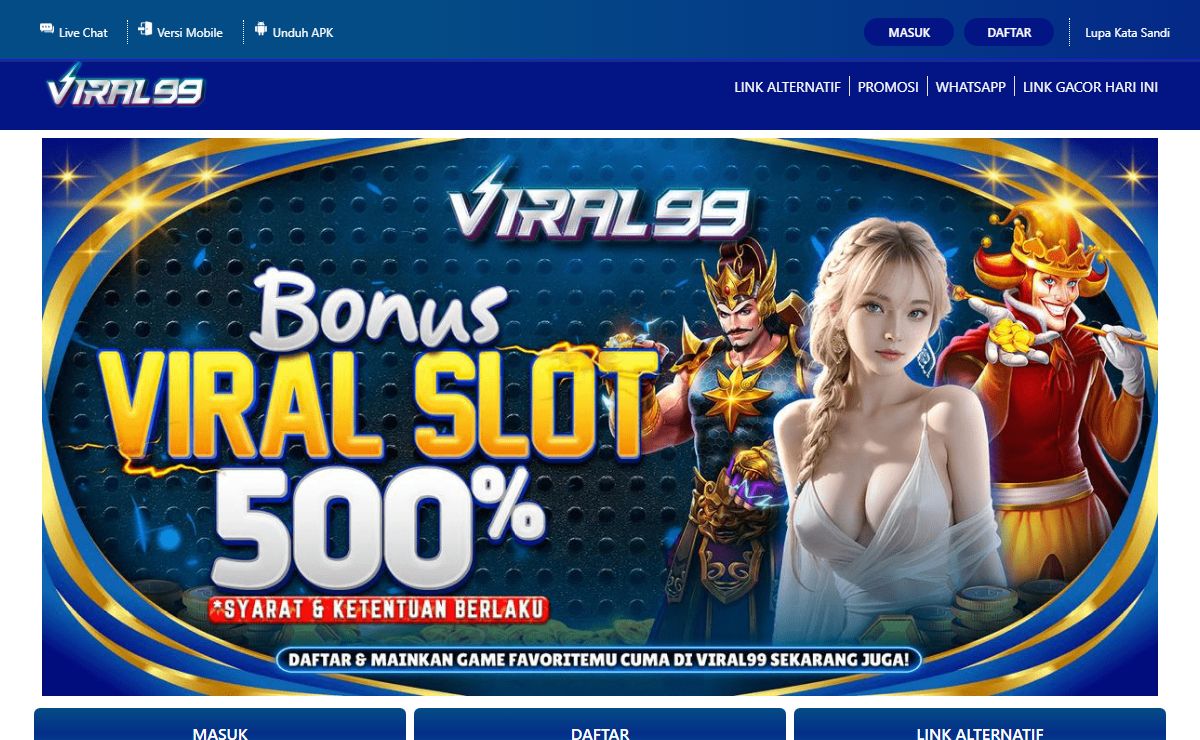 VIRAL99 | Daftar Situs Slot Gacor 777 Hari ini Dan Situs Terbaik Dari Slot777