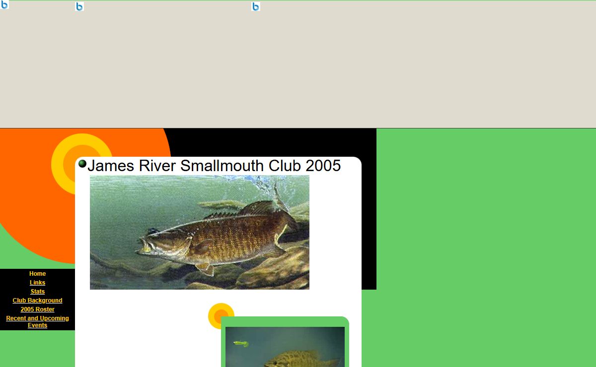 James River Smallmouth Club 2005