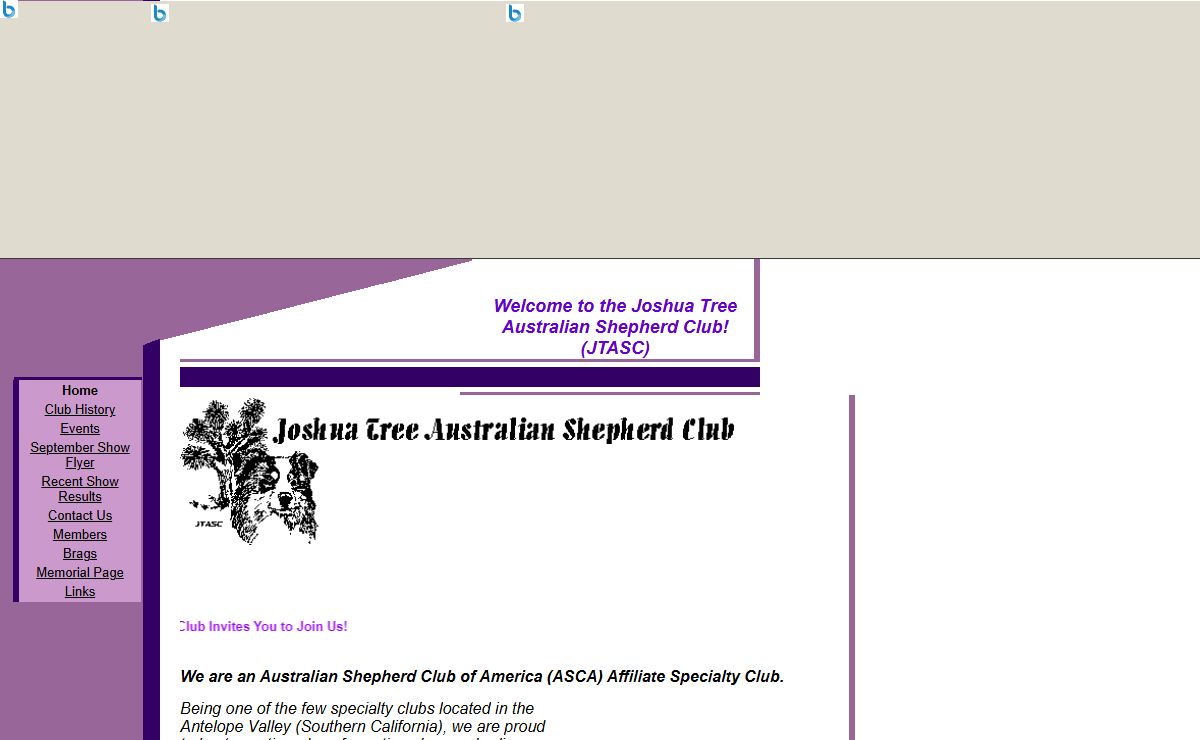 Welcome to the Joshua Tree Australian Shepherd Club! JTASC