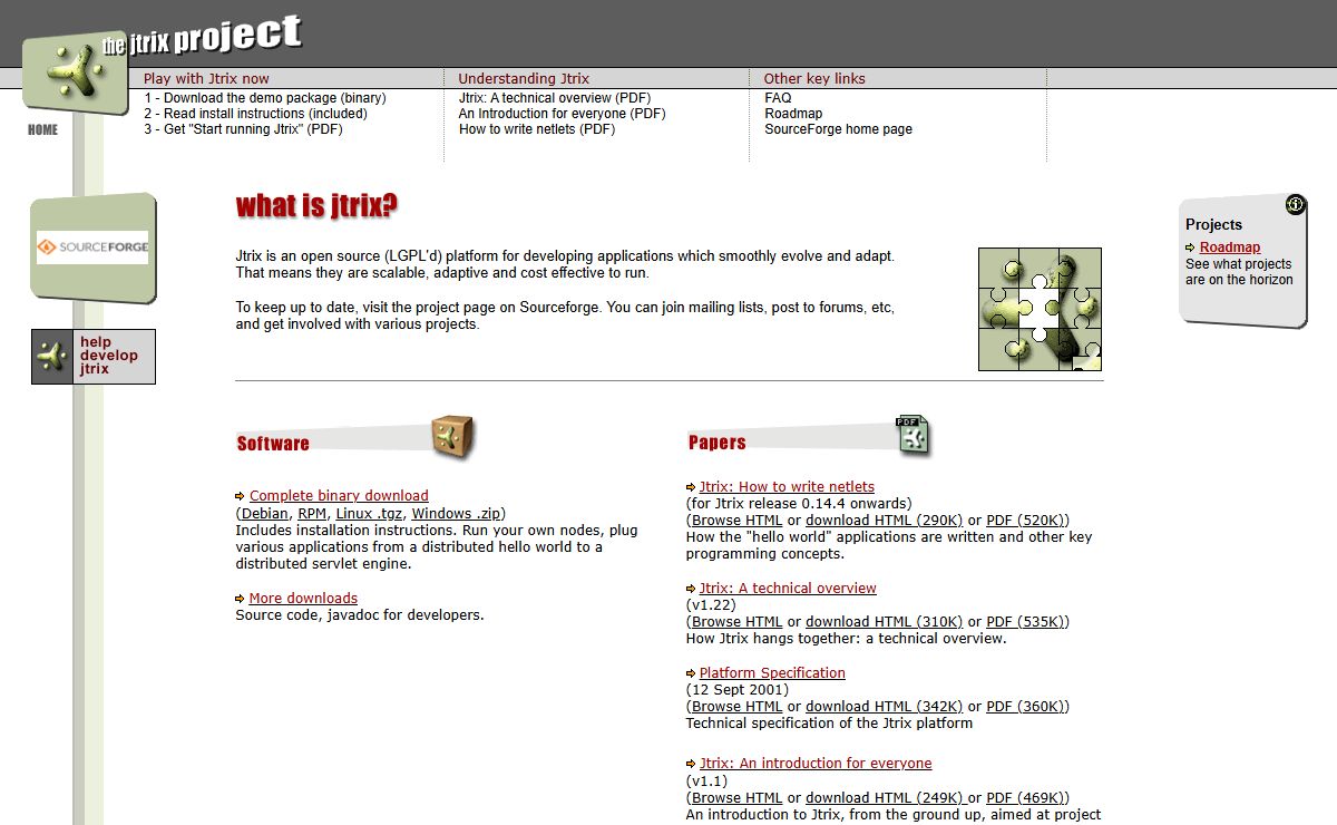 Jtrix Homepage