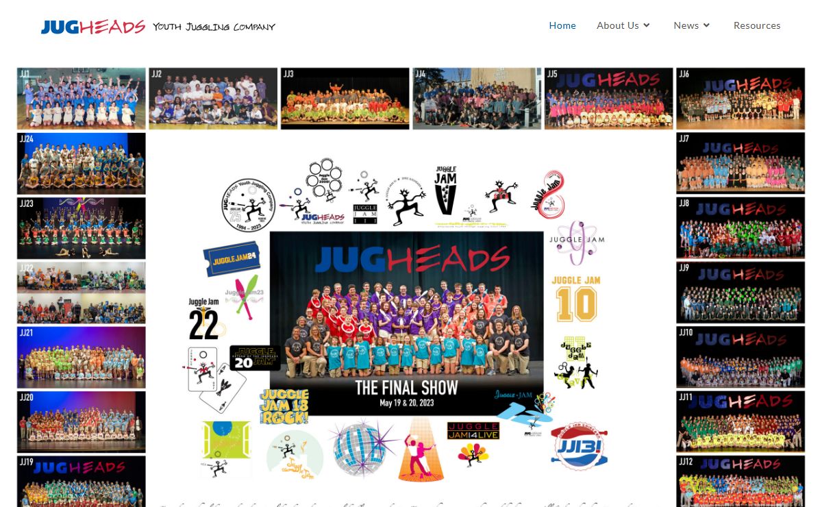 Jugheads Youth Juggling Company – Developing Youth Through Juggling Since 1994