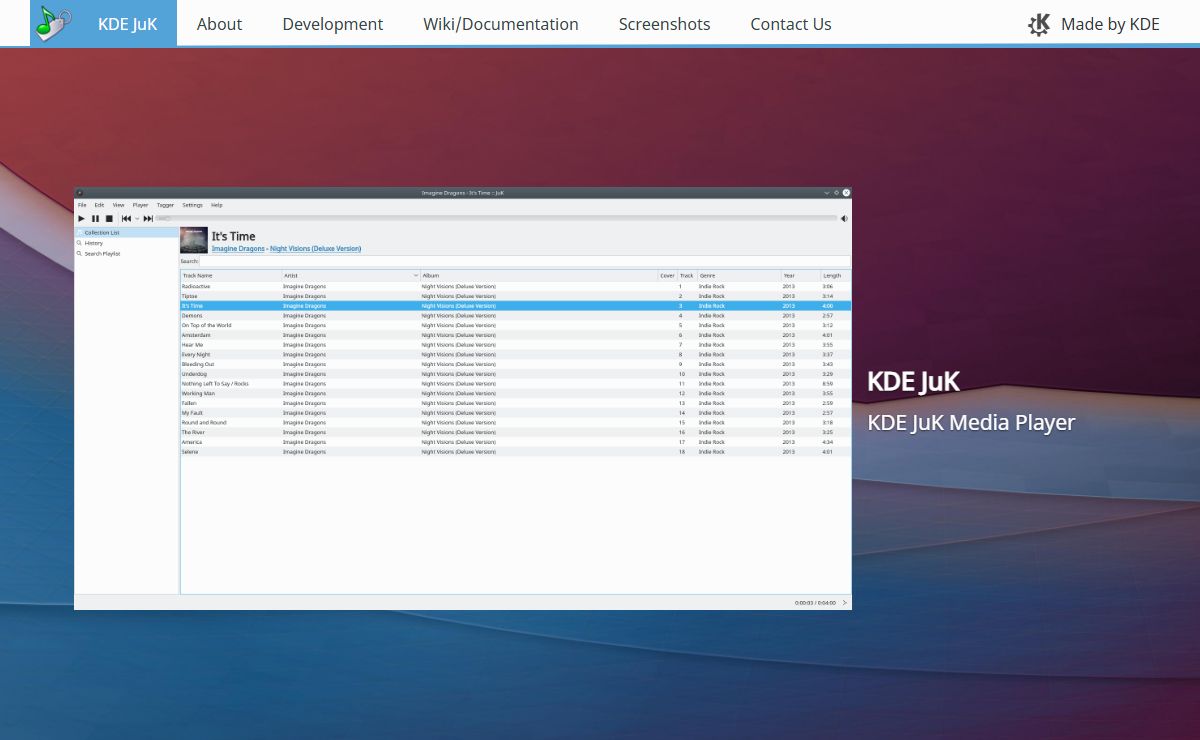 KDE JuK