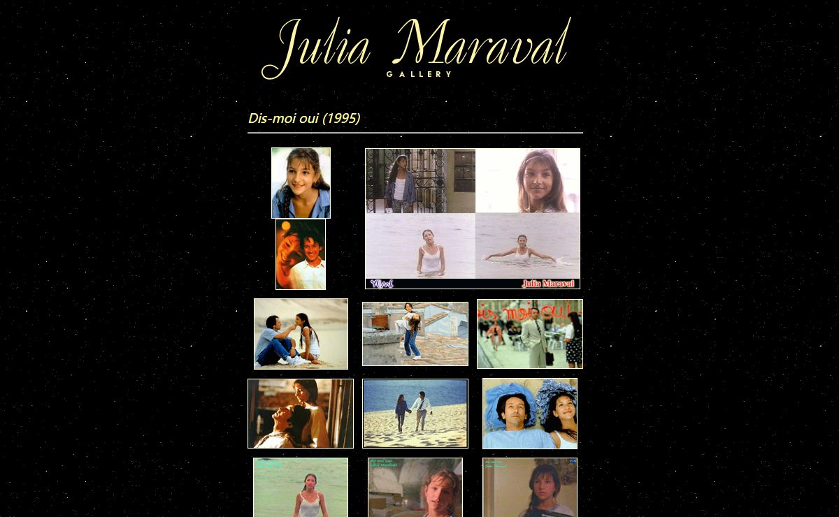 Dedicated to Julia Maraval