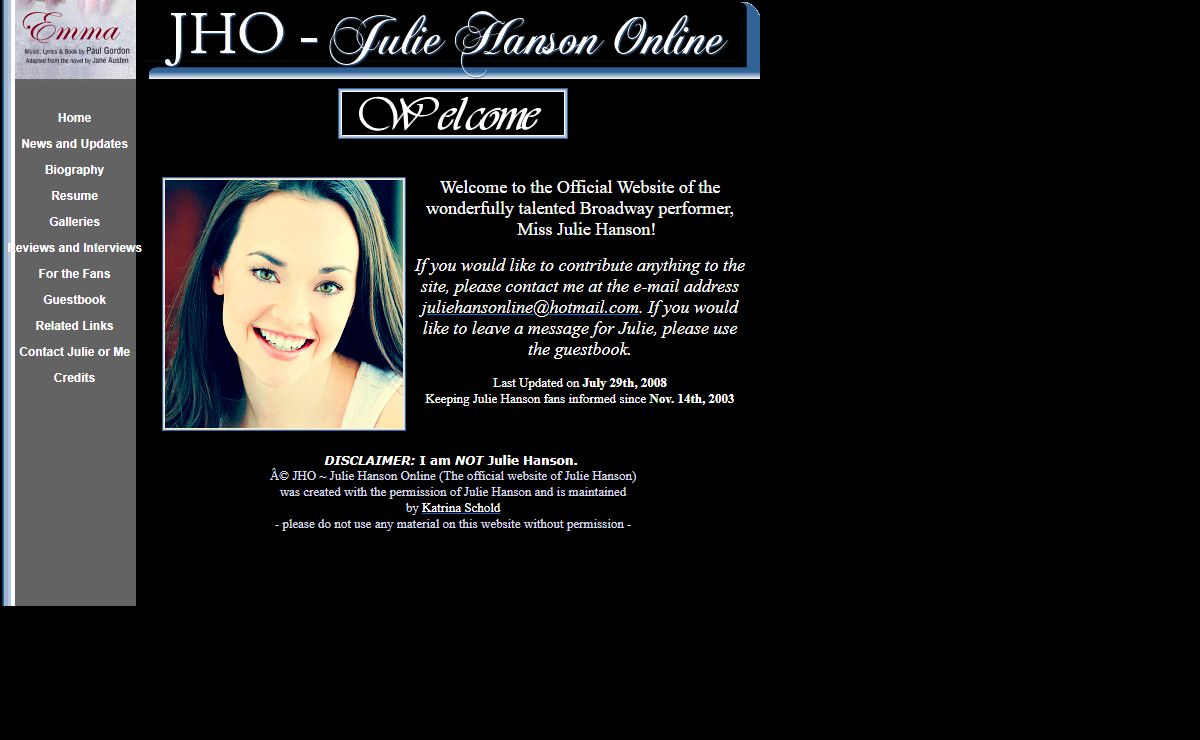 JHO - Julie Hanson Online
