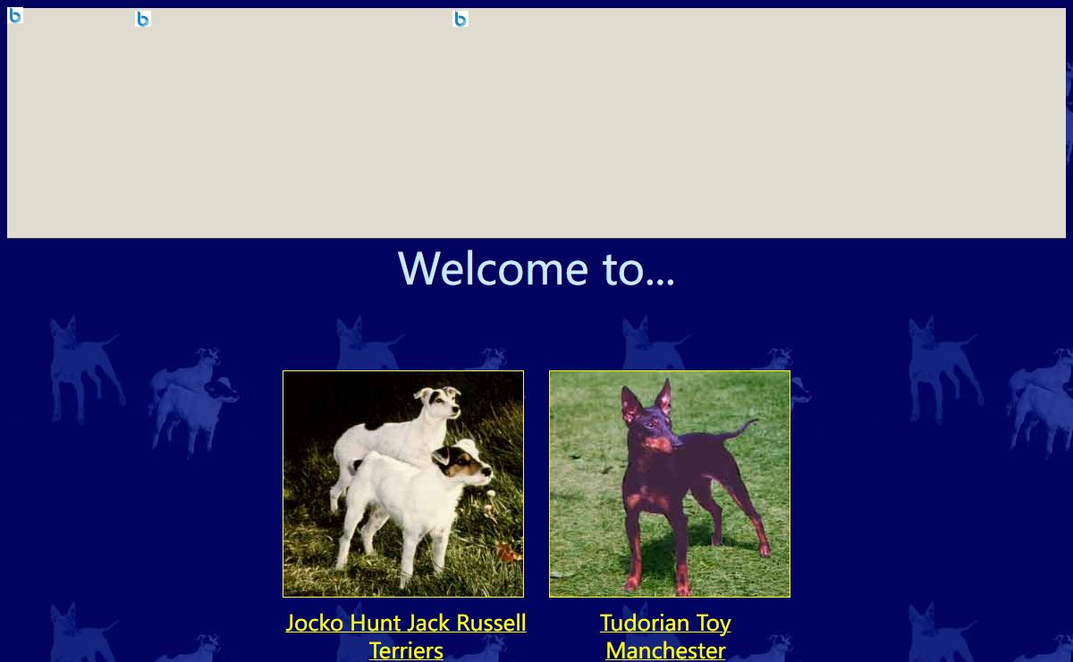 Jocko Hunt Jack Russell Terriers & Tudorian Toy Manchester Terriers