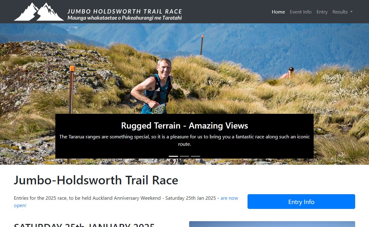 Jumbo-Holdsworth Trail Race