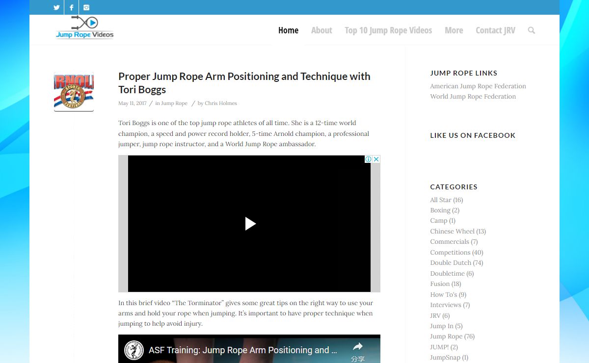 Jump Rope Videos | The best jump rope videos from around the world