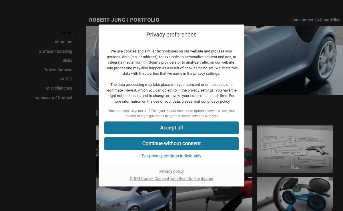 Robert Jung | Portfolio – Just another CAD modeller