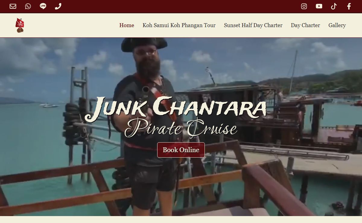 Junk Chantara - Koh Samui Boat Tour