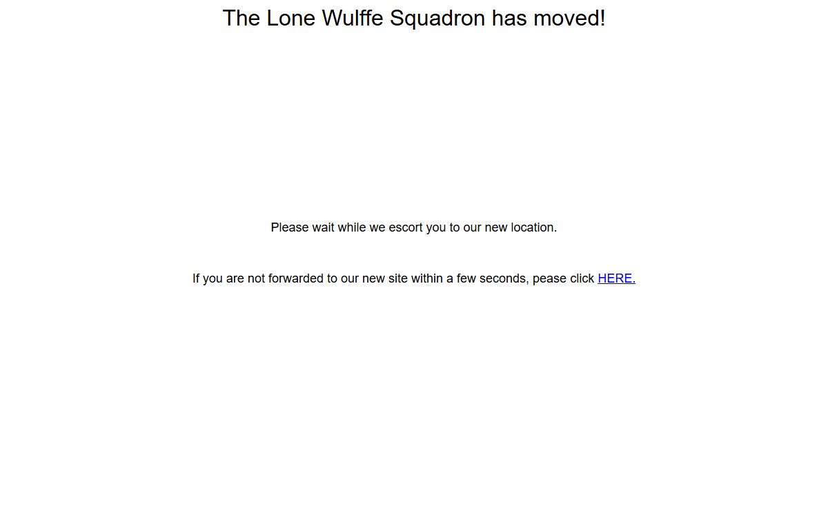 Lone Wulffe Squadron Home