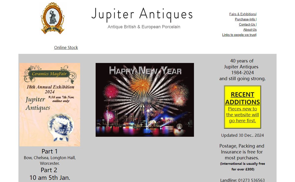 Antique English Porcelain & Ceramics from Jupiter Antiques