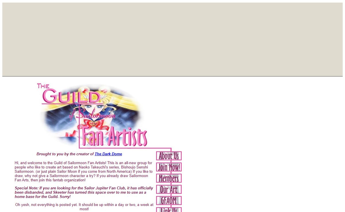 The Guild of Sailormoon Fan Artists!