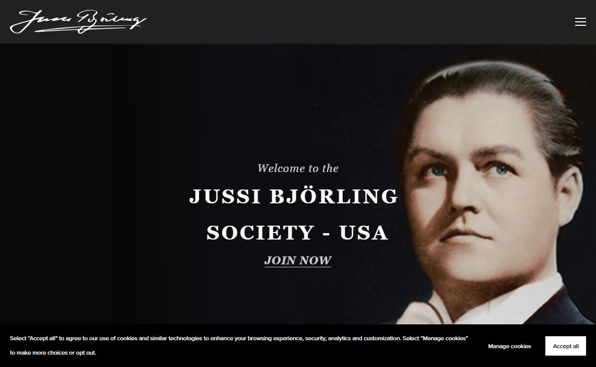 Jussi Bjorling Society