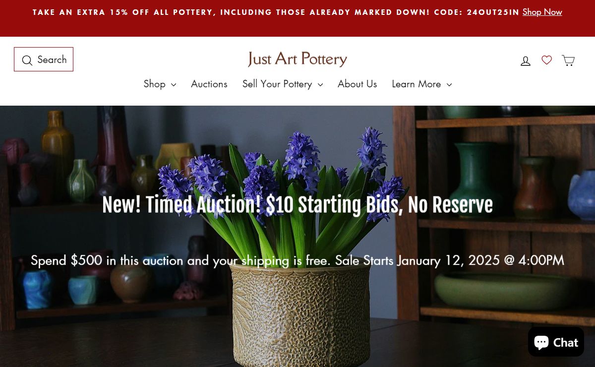 Just Art Pottery - Buying and Selling American Art Pottery