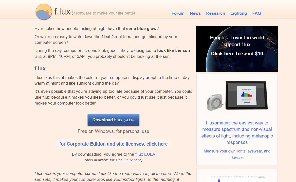 f.lux: software to make your life better