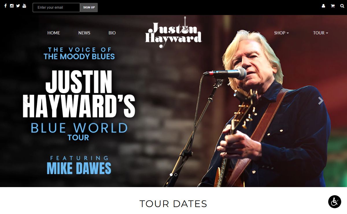 Justin Hayward Official Website | Justin Hayward