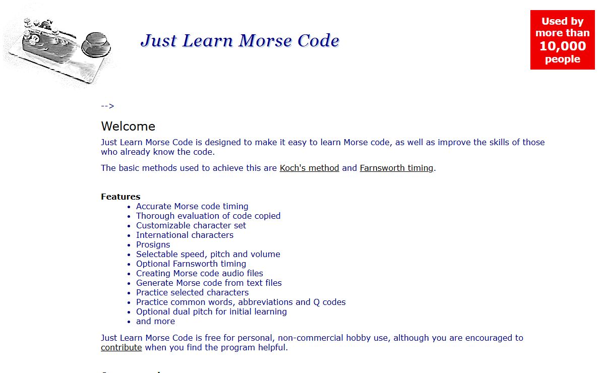 Just Learn Morse Code