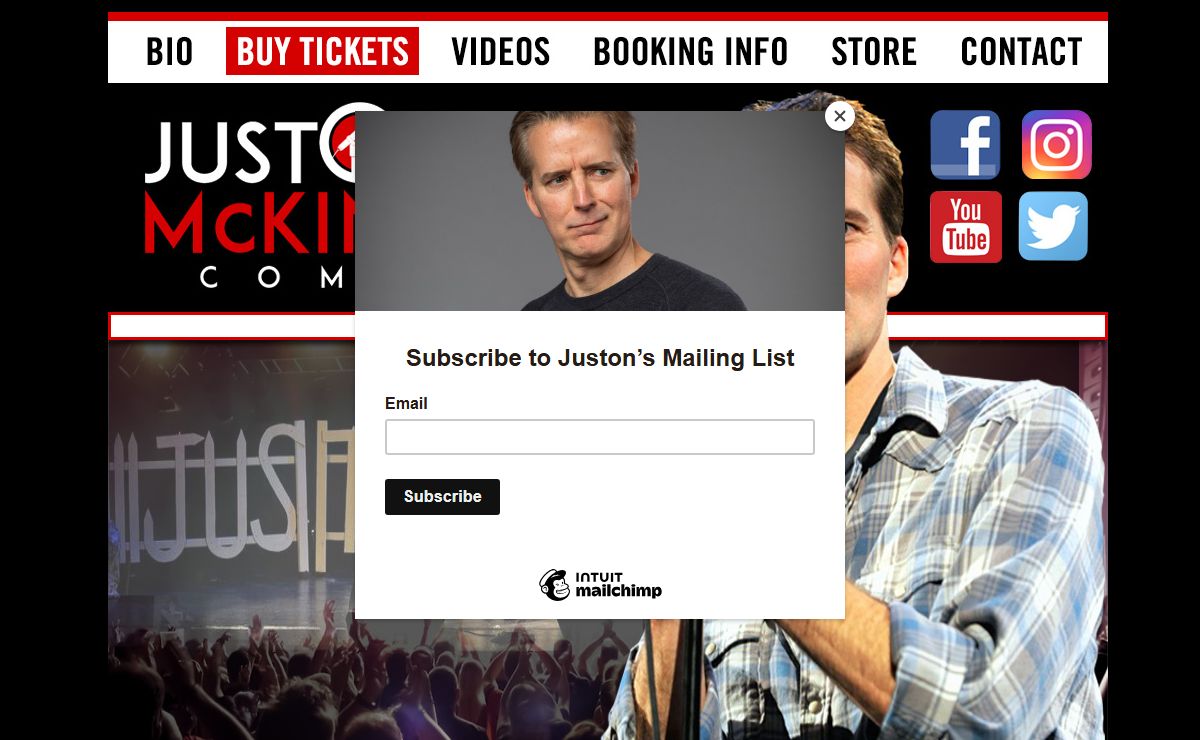 Juston McKinney Comedy | JustonMcKinney.com