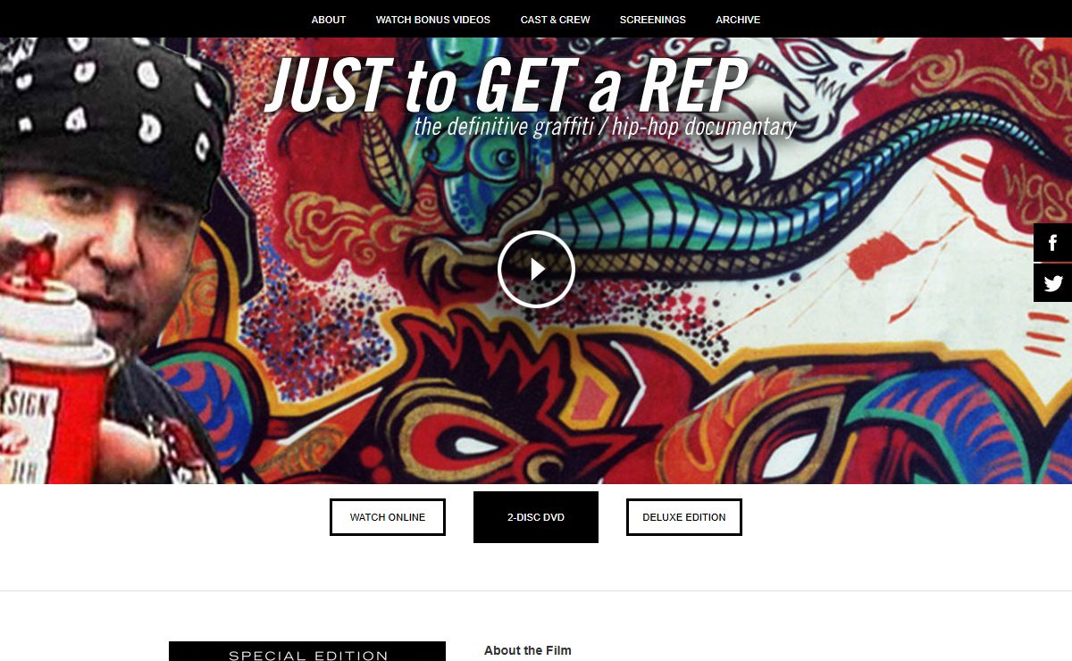 Just to Get a Rep - graffiti & hip-hop documentary