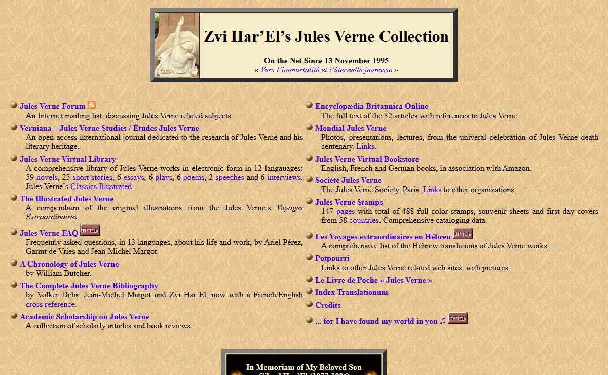 Zvi Har’El’s Jules Verne Collection