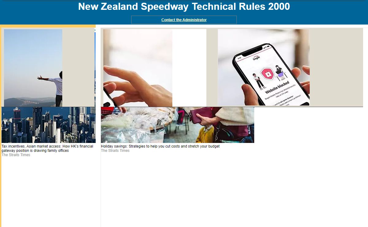 New Zealand Speedway Technical Rules 2000