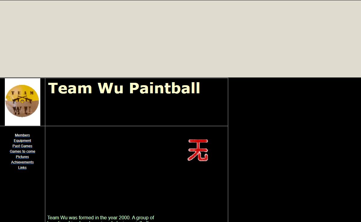 Team Wu Paintball