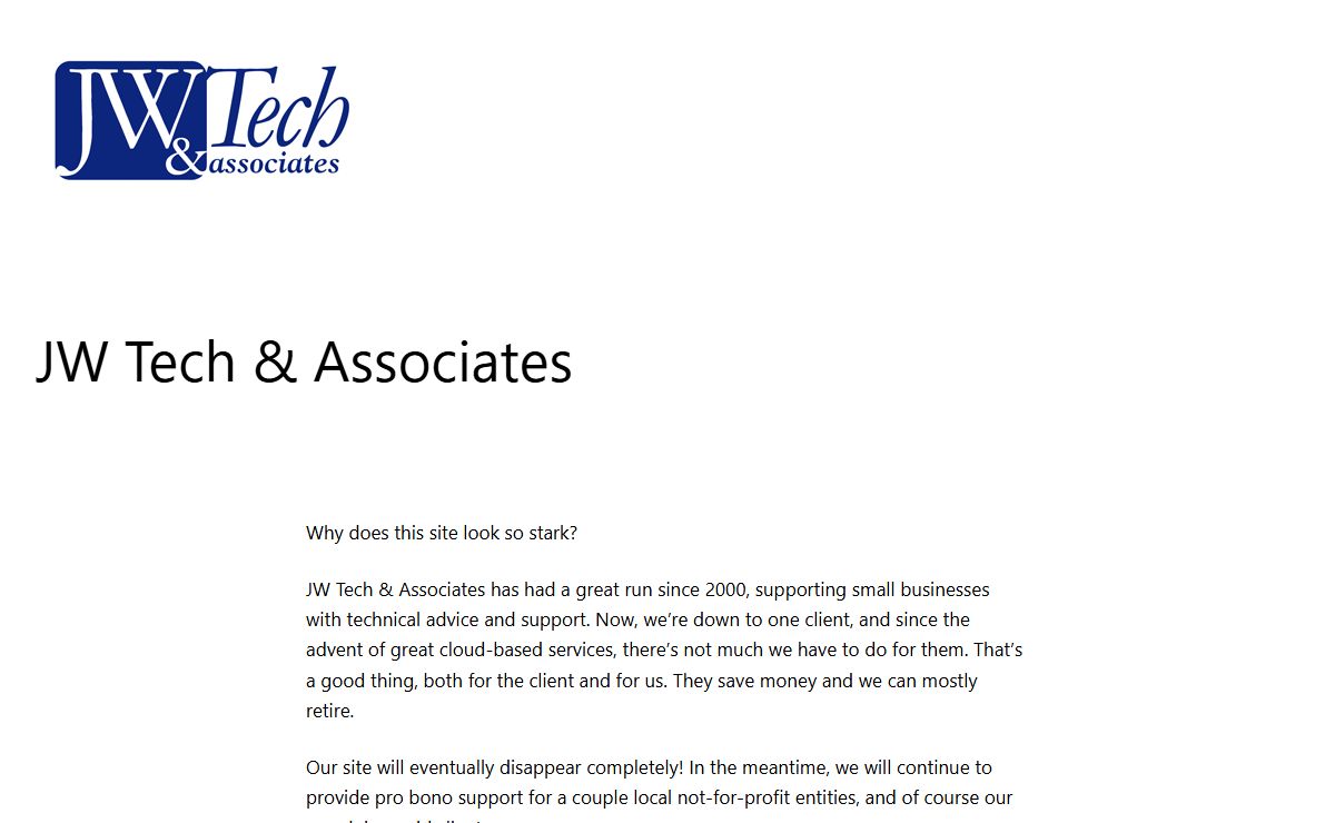 Technical Consulting for small businesses
