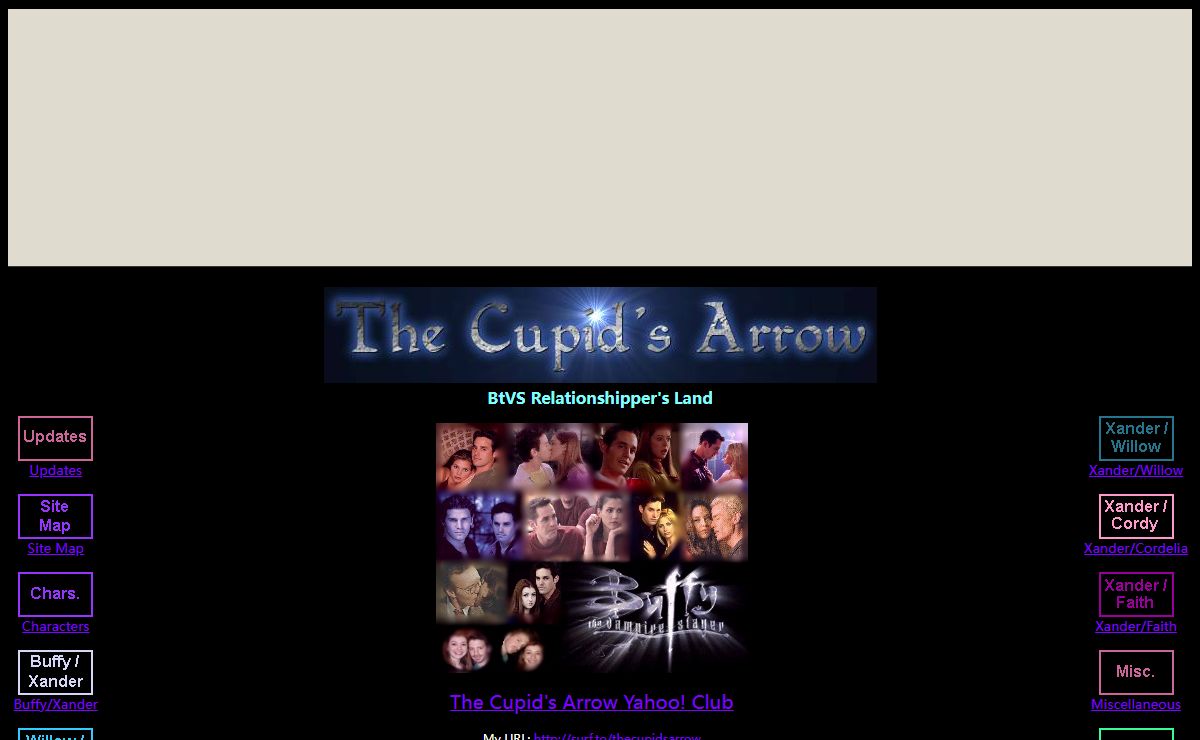 The Cupid's Arrow -- BtVS Relationshipper's Land