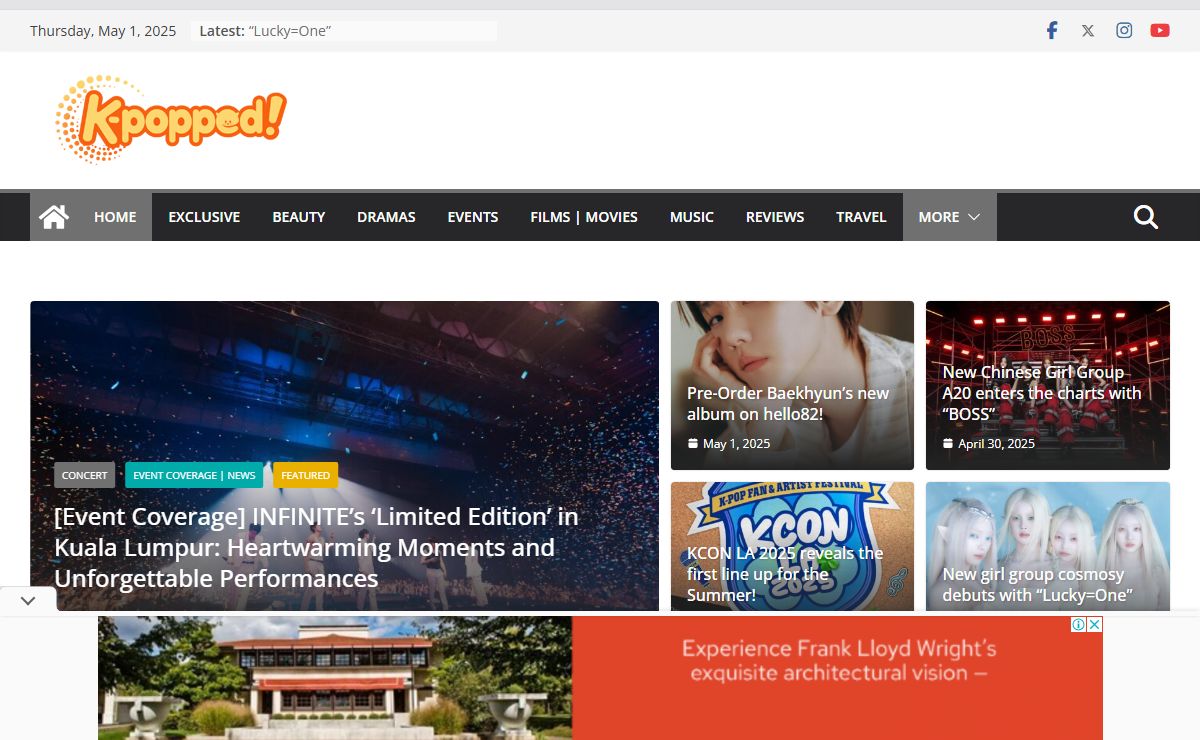 K-POPPED! · Passionate About Korean Pop Culture