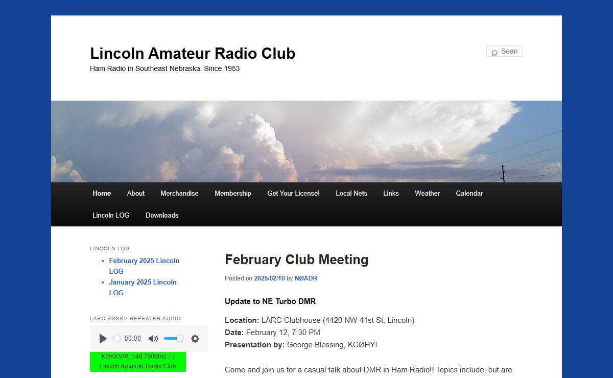 Lincoln Amateur Radio Club | Ham Radio in Southeast Nebraska, Since 1953