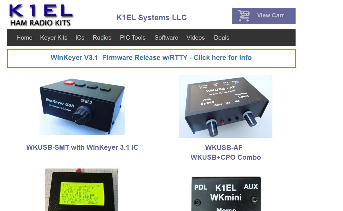 K1EL Systems - CW Contest Keyers for Amateur Radio