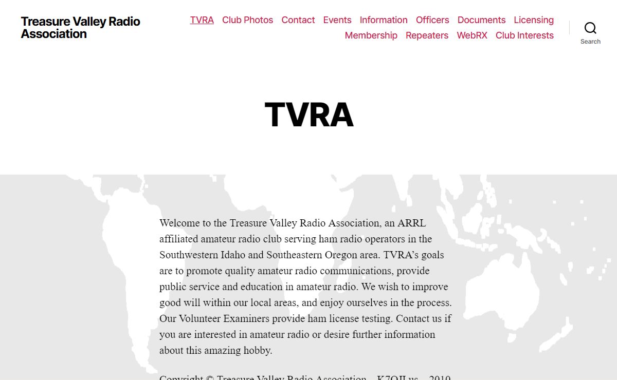 Treasure Valley Radio Association