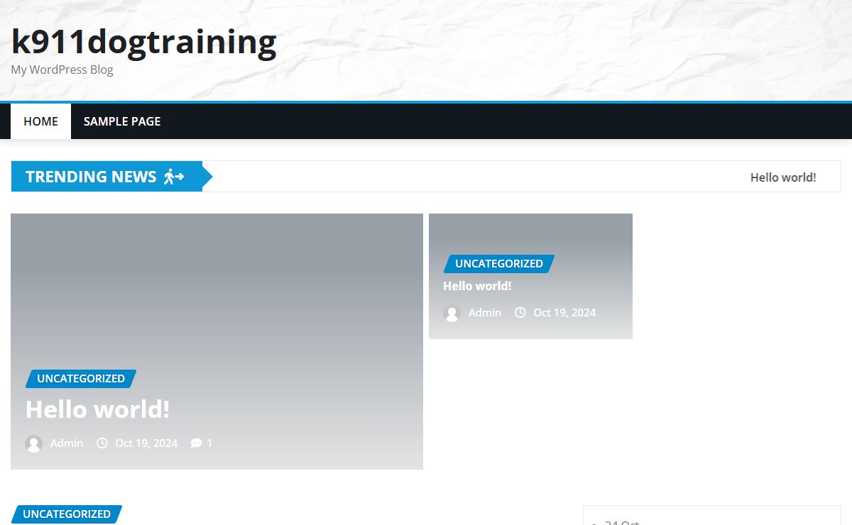 k911dogtraining – My WordPress Blog