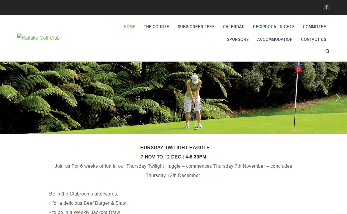 Kaitake Golf Club – Taranaki Golf