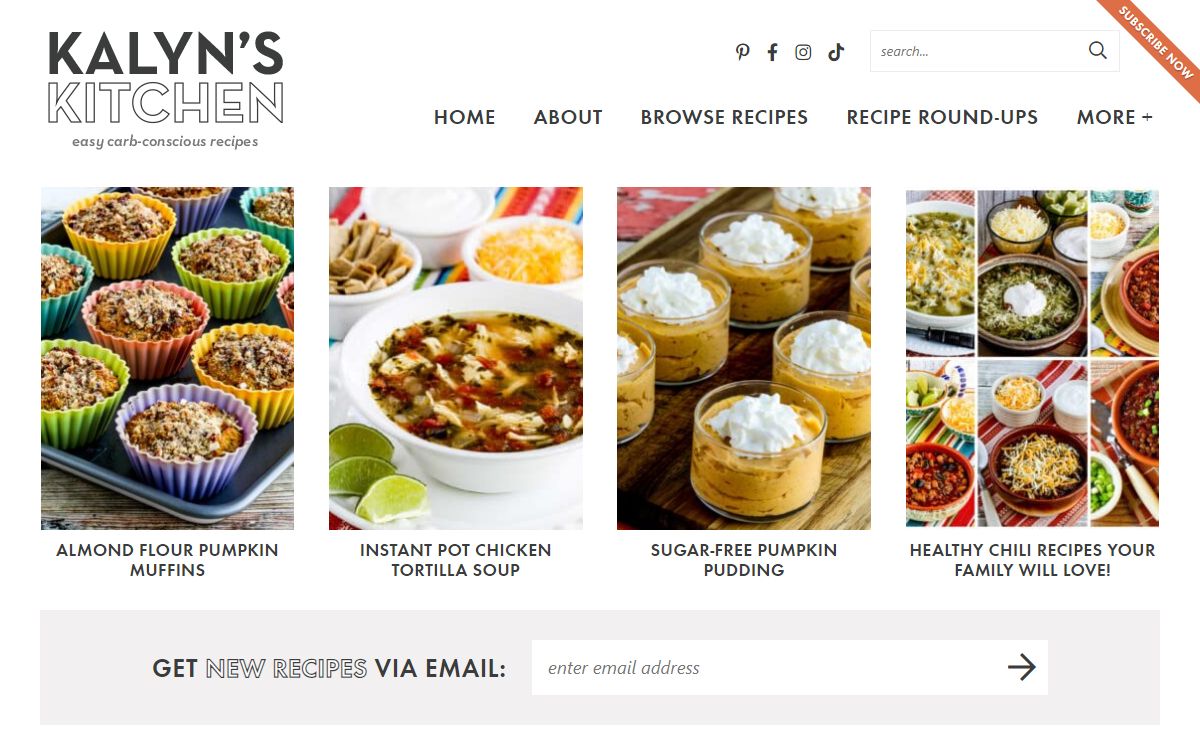 Kalyn's Kitchen – Easy Carb-Conscious Recipes