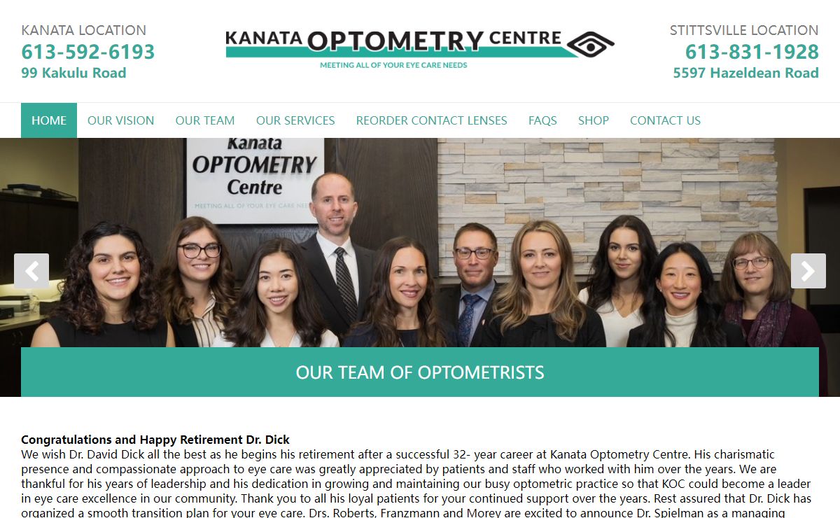 Kanata Optometry Centre | Kanata Optometry Centre