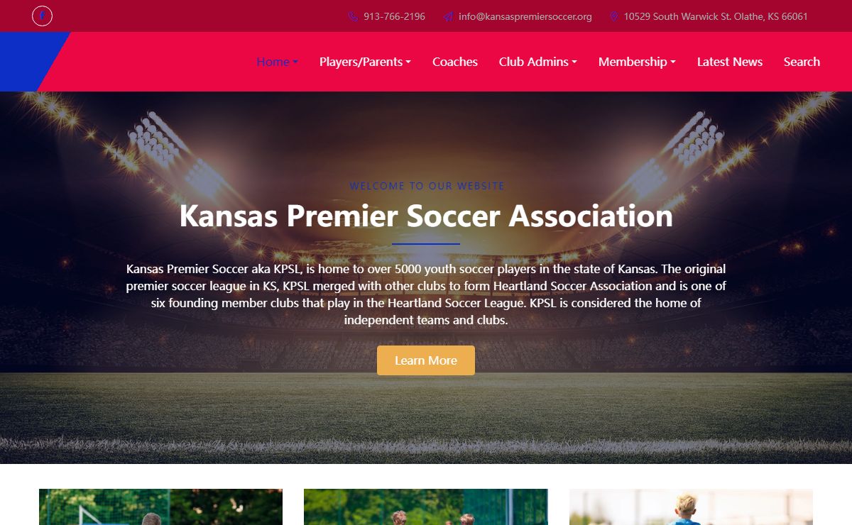 Home - Kansas Premier Soccer League