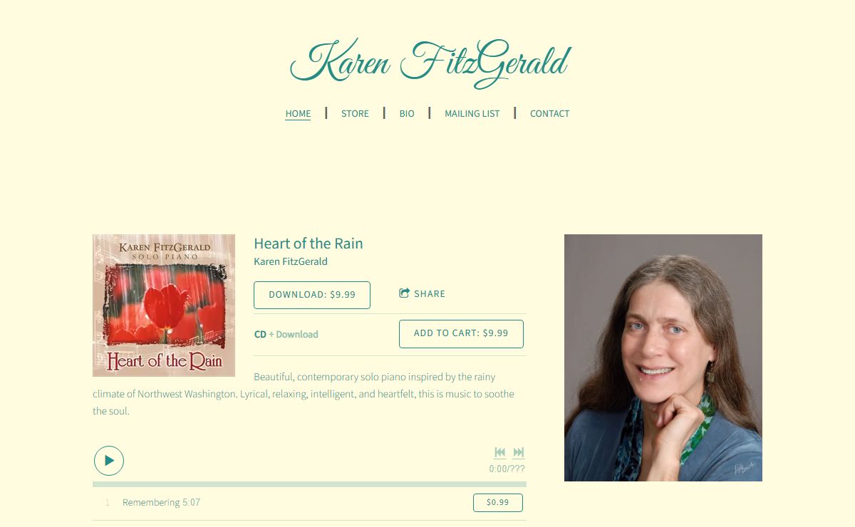 Karen FitzGerald - pianist / composer