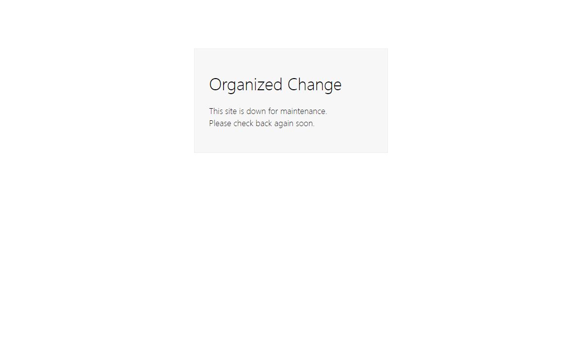 Organized Change helps you artfully declutter your space.