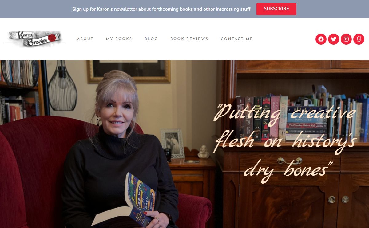 Karen Brooks | Welcome to the website of Karen Brooks